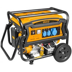 Генератор бензиновый 220В 6,5 кВт INGCO GE65006 INDUSTRIAL