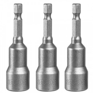 Набор магнитных торцевых головок 1/4" INGCO AMN1231