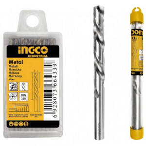Сверло по металлу М2 HSS 6x93х57мм INDUSTRIAL INGCO DBT1110601