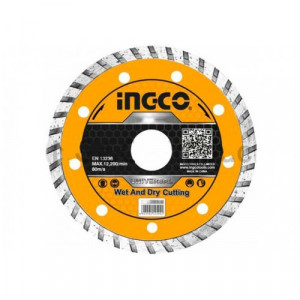 Диск алмазный турбо 180 мм INGCO DMD031801 INDUSTRIAL