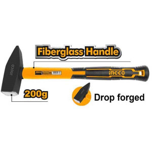 Молоток слесарный INGCO 200г HMH880200