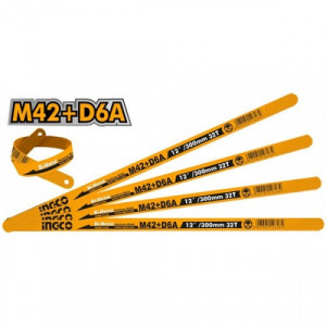 Полотно ножовочное по металлу 32T, 300 мм INDUSTRIAL INGCO HSBB12326